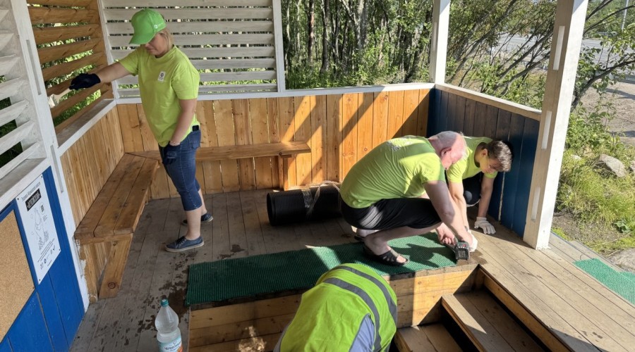 Этим летом в рамках проекта «От родника до океана» волонтеры социально ответственных компаний благоустроили четыре родника в Мурманской области
