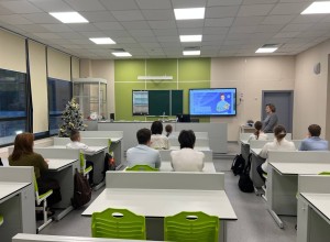 Занятие в рамках профориентационного курса «Познаю себя» прошло в Одинцовской гимназии № 14