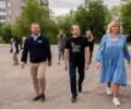 Андрей Чибис и Иван Лебедев осмотрели объекты Первомайского округа