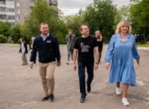 Андрей Чибис и Иван Лебедев осмотрели объекты Первомайского округа