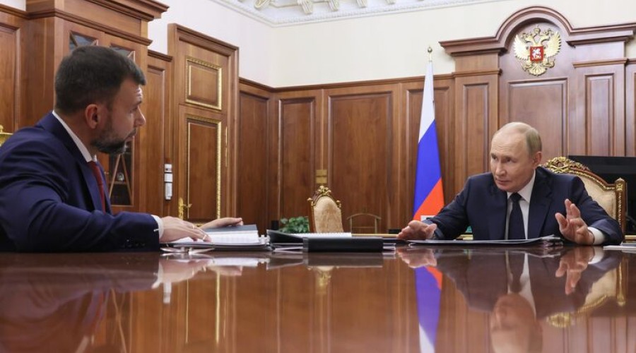 Путин поинтересовался причинами больших потерь воды в ДНР