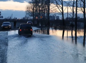 Уровень воды в реке Тобол у Кургана поднялся на 92 см и достиг уровня 723 см