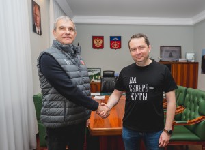 Губернатор Андрей Чибис и акционер S7 Group Владислав Филев обсудили модернизацию судоремонтного завода в Мурманске: проект выходит в активную фазу