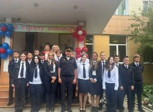 Первый полицейский школьный класс открыли в Одинцовском округе