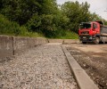 В Мурманске ремонтируют участок автодороги по улице Капитана Орликовой
