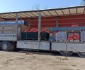 Ограждение для волейбольной площадки отправили из Мурманска в Приморск Запорожской области