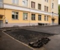 В Мурманске выполняется ямочный ремонт дворовых проездов