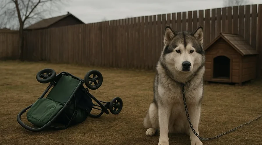 В Трёхгорке домашняя собака перевернула коляску и загрызла младенца