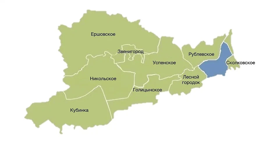 В Одинцовском округе в 2026 году начало действовать новое административно-территориальное деление