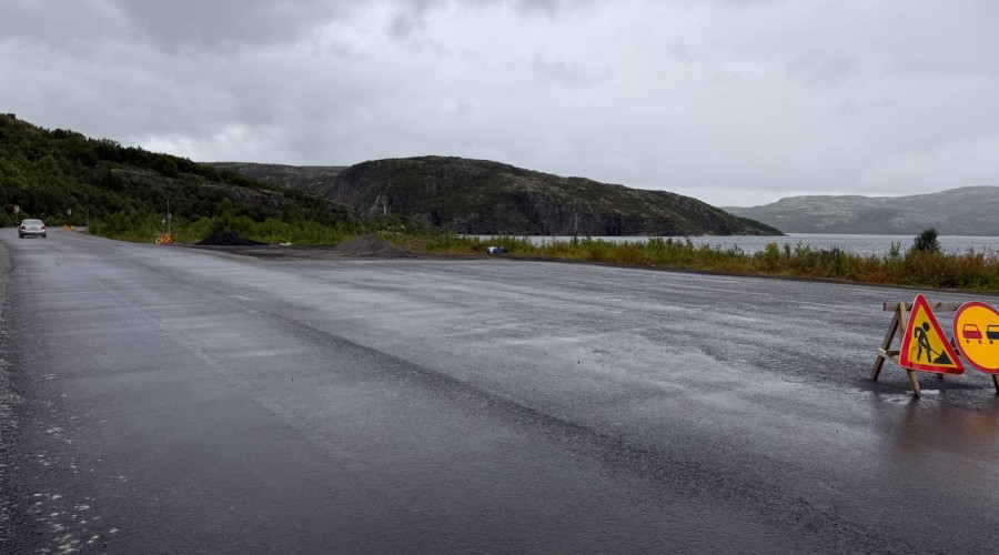 В Кольском округе привели в порядок почти 33 тысячи квадратных метров дорог