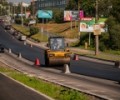 Продолжается ремонт дороги по улице Полярные Зори