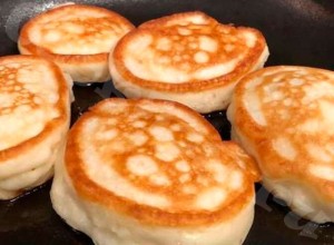 Оладьи на кефире