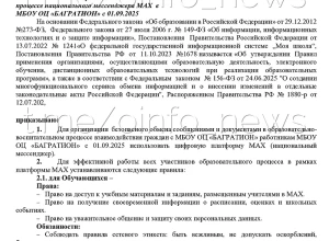 В Одинцово директор школы требует от учеников и их родителей пользоваться мессенджером MAX