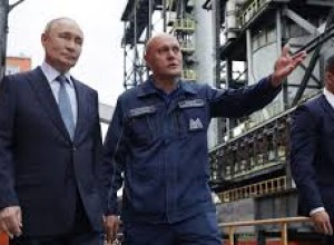 Путин пообщался с работниками Магнитогорского металлургического комбината
