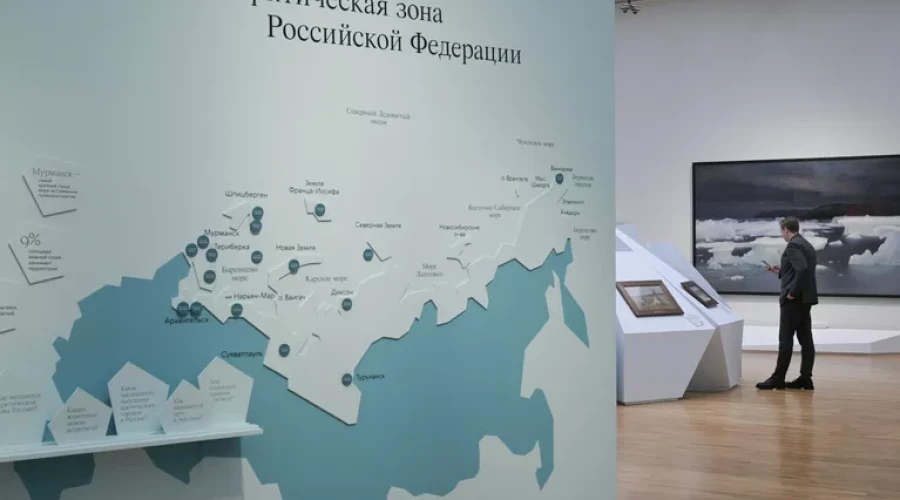 В Третьяковской галерее открылась выставка Арктика. Полюс цвета