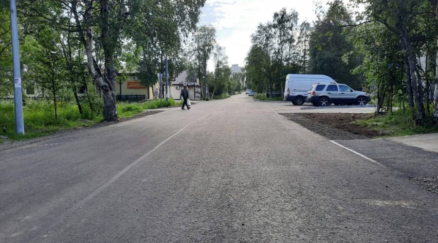 В Оленегорске завершилась дорожная кампания в рамках плана «На Севере – жить!»