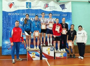 Одинцовские бадминтонисты завоевали 5 золотых медалей на всероссийских соревнованиях в Коломне