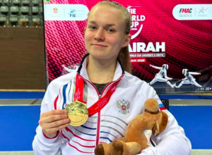 Одинцовская фехтовальщица Стефания Часовникова стала победителем Этапа Кубка Мира среди юниорок