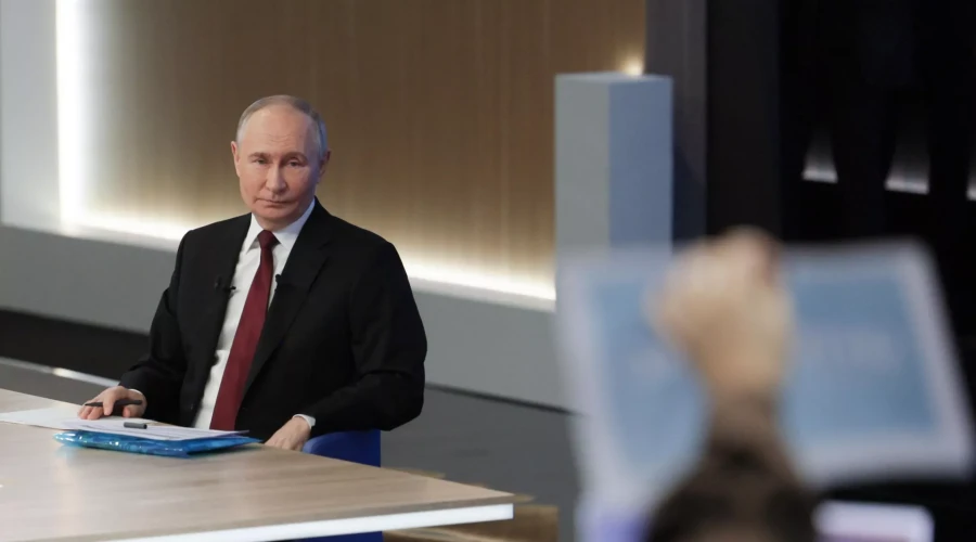 Путин процитировал цитату Твена о смерти, отвечая на вопрос о слабости России